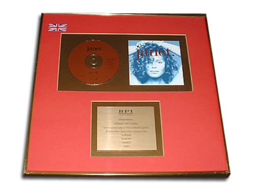Janet Jackson Janet award disc UK J-JAWJA309159