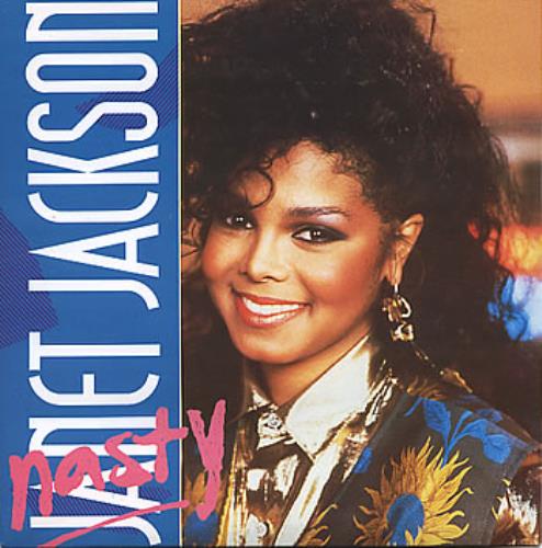 Janet Jackson Nasty 7" vinyl single (7 inch record / 45) UK J-J07NA192915