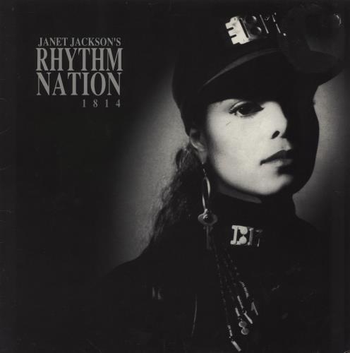Janet Jackson Rhythm Nation 1814 - EX vinyl LP album (LP record) UK J-JLPRH760335