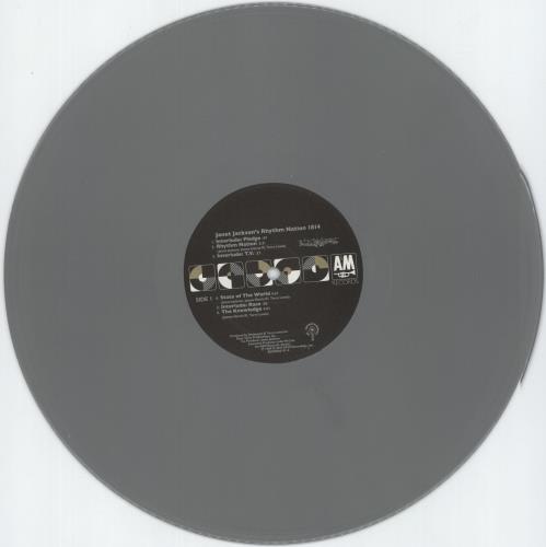 Janet Jackson Rhythm Nation 1814 - Silver Vinyl 2-LP vinyl record set (Double LP Album) US J-J2LRH881200