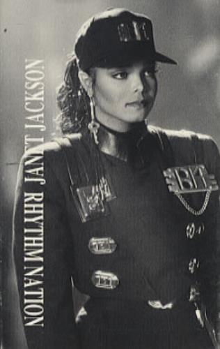 Janet Jackson Rhythm Nation cassette single UK J-JCSRH333600