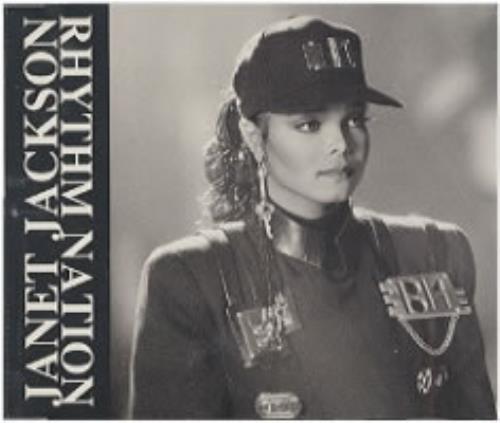 Janet Jackson Rhythm Nation CD single (CD5 / 5") US J-JC5RH04432