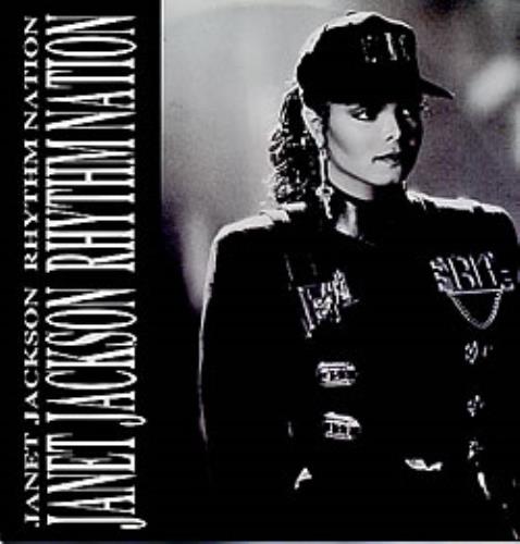 Janet Jackson Rhythm Nation 12" vinyl single (12 inch record / Maxi-single) Australian J-J12RH74852