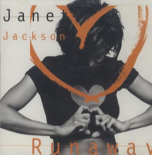 Janet Jackson Runaway CD single (CD5 / 5") US J-JC5RU55166