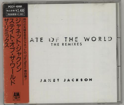 Janet Jackson State Of The World - The Remixes CD album (CDLP) Japanese J-JCDST235081