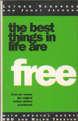 Janet Jackson The Best Things In Life Are Free cassette single Australian J-JCSTH659129