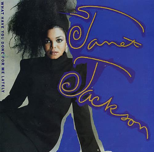 Janet Jackson What Have You Done For Me Lately 7" vinyl single (7 inch record / 45) Australian J-J07WH309991