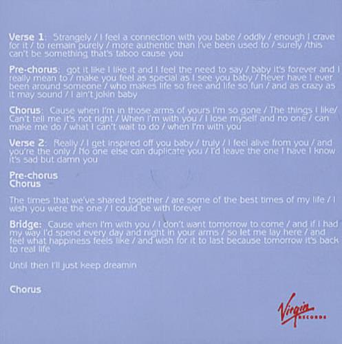 Janet Jackson With U CD-R acetate US J-JCRWI386595