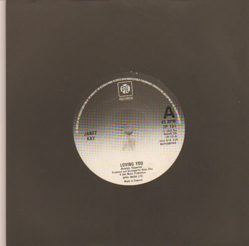 Janet Kay Loving You 7" vinyl single (7 inch record / 45) UK J0307LO642192