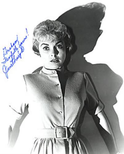 Janet Leigh Autographed Publicity Photograph photograph UK JL2PHAU262694