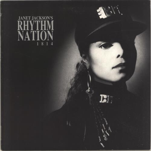 Janet Jackson Rhythm Nation vinyl LP album (LP record) UK J-JLPRH240897