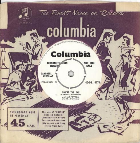 Janice Peters A Girl Likes 7" vinyl single (7 inch record / 45) UK Q4Z07AG707793