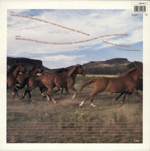 Janie Frickie Saddle The Wind vinyl LP album (LP record) UK ZXYLPSA721493