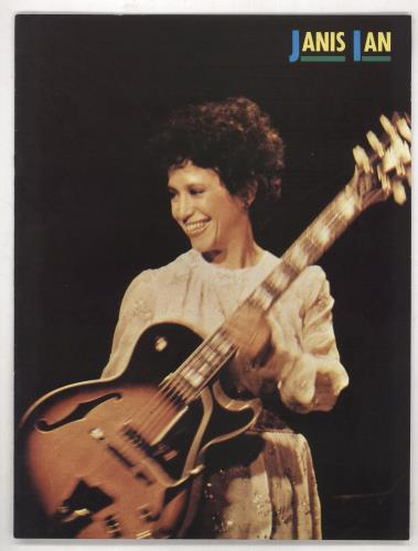 Janis Ian Restless Eyes tour programme UK J-ITRRE738880