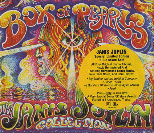 Janis Joplin Box Of Pearls - Sealed CD Album Box Set US JNJDXBO144028