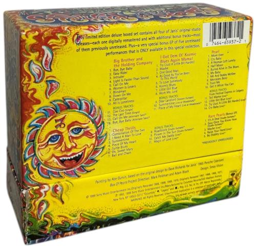 Janis Joplin Box Of Pearls CD Album Box Set US JNJDXBO866604