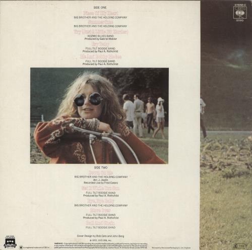 Janis Joplin Greatest Hits vinyl LP album (LP record) UK JNJLPGR429921