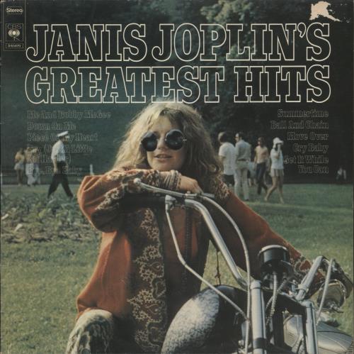 Janis Joplin Greatest Hits vinyl LP album (LP record) Dutch JNJLPGR863994