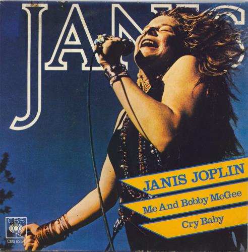 Janis Joplin Me And Bobby McGee 7" vinyl single (7 inch record / 45) Italian JNJ07ME732010