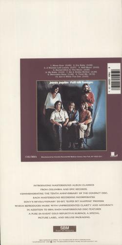 Janis Joplin Pearl - Gold Longbox CD album (CDLP) US JNJCDPE243022