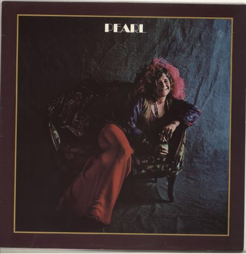 Janis Joplin Pearl vinyl LP album (LP record) UK JNJLPPE661129