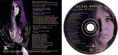 Janis Joplin Six Sides Of Janis CD single (CD5 / 5") US JNJC5SI70664