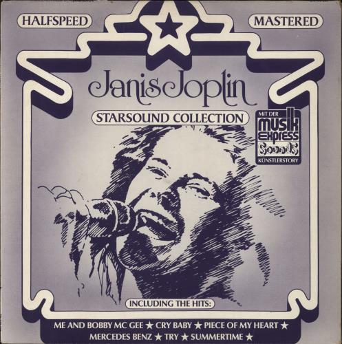 Janis Joplin Starsound Collection vinyl LP album (LP record) Dutch JNJLPST799145