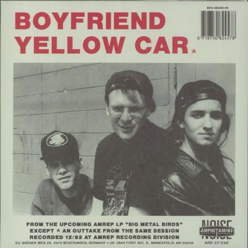 Janitor Joe Boyfriend 7" vinyl single (7 inch record / 45) German 6B307BO833771