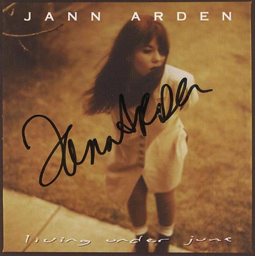 Jann Arden Living Under June - AUTOGRAPHED CD album (CDLP) US JNNCDLI256098