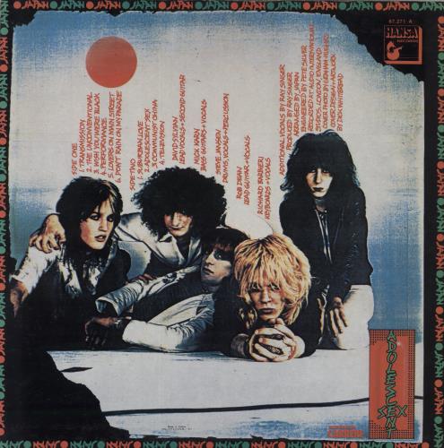 Japan Adolescent Sex vinyl LP album (LP record) French JAPLPAD854761
