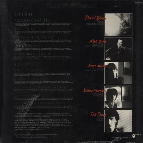 Japan Assemblage - White Hype Sticker Sleeve - Shrink vinyl LP album (LP record) UK JAPLPAS791298