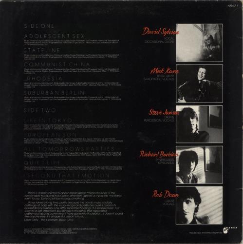 Japan Assemblage vinyl LP album (LP record) UK JAPLPAS582901