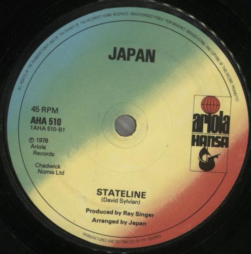Japan Don't Rain On My Parade 7" vinyl single (7 inch record / 45) US JAP07DO514747