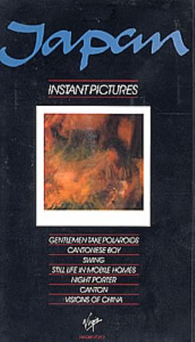 Japan Instant Pictures video (VHS or PAL or NTSC) UK JAPVIIN89815