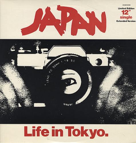 Japan Life In Tokyo 12" vinyl single (12 inch record / Maxi-single) Canadian JAP12LI332572