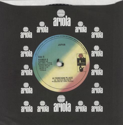 Japan Quiet Life 7" vinyl single (7 inch record / 45) Irish JAP07QU852385