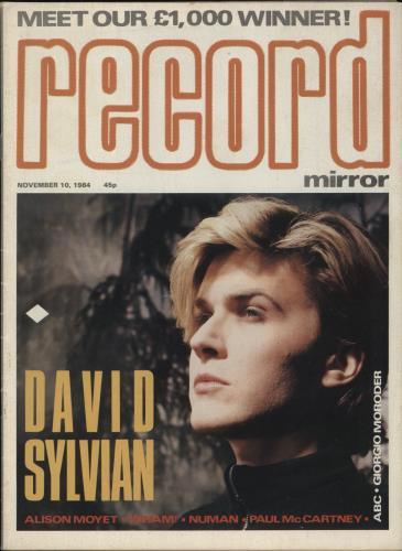Japan Record Mirror magazine UK JAPMARE865611