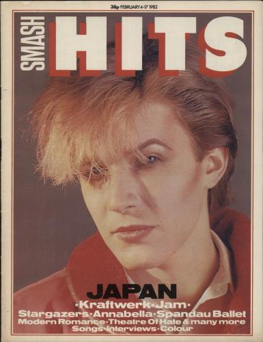 Japan Smash Hits magazine UK JAPMASM865615