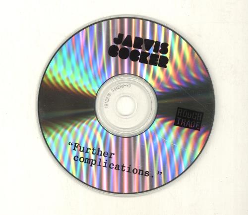 Jarvis Cocker Further Complications CD-R acetate UK JVCCRFU473675