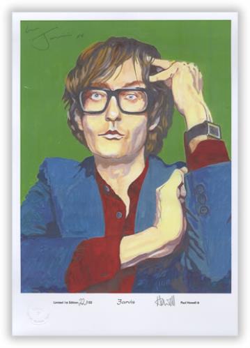 Jarvis Cocker Limited Edition Print - 30 Only Signed By Jarvis artwork UK JVCARLI390937