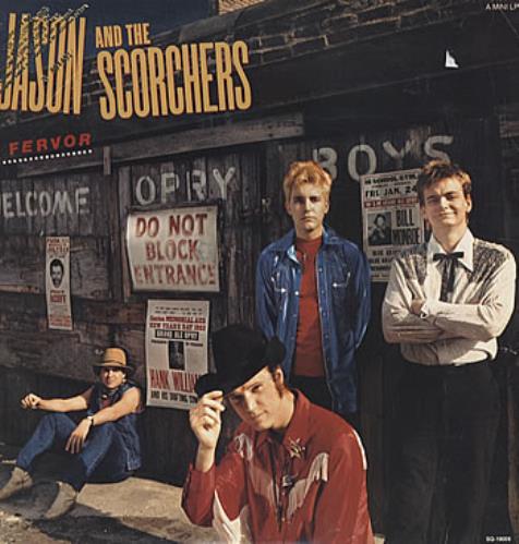 Jason & The Scorchers Fervor vinyl LP album (LP record) US JTSLPFE83465
