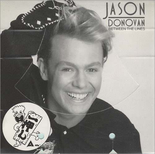 Jason Donovan Between The Lines - Post-It Note Pad memorabilia Japanese DONMMBE428832