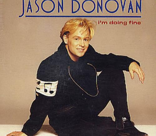 Jason Donovan I'm Doing Fine CD single (CD5 / 5") UK DONC5IM44569