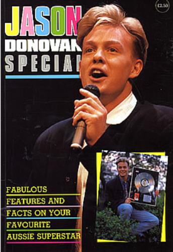 Jason Donovan Jason Donovan Special book UK DONBKJA299381