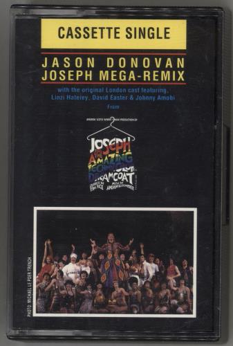 Jason Donovan Joseph Mega-Remix cassette single UK DONCSJO178292