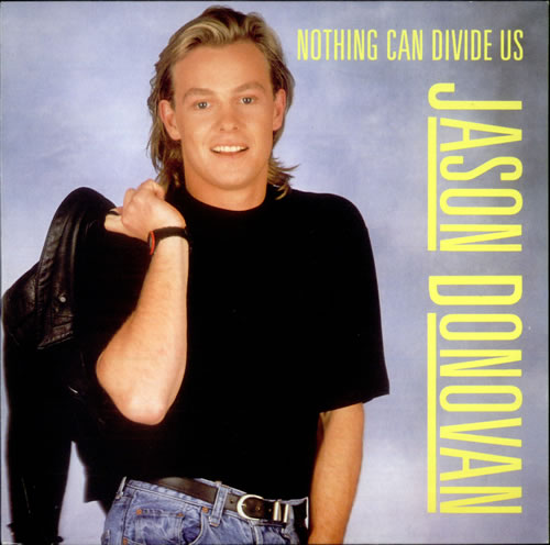 Jason Donovan Nothing Can Divide Us 7" vinyl single (7 inch record / 45) UK DON07NO129862