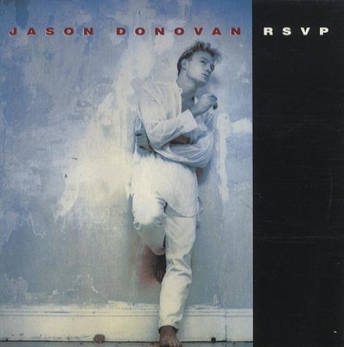 Jason Donovan R.S.V.P. 7" vinyl single (7 inch record / 45) UK DON07RS88445