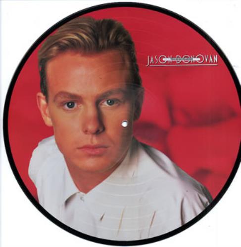 Jason Donovan Ten Good Reasons picture disc LP (vinyl picture disc album) Australian DONPDTE06411