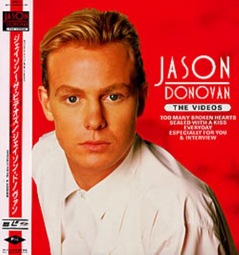 Jason Donovan The Videos laserdisc / lazerdisc Japanese DONLZTH238716
