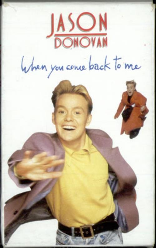 Jason Donovan When You Come Back To Me cassette single UK DONCSWH500463